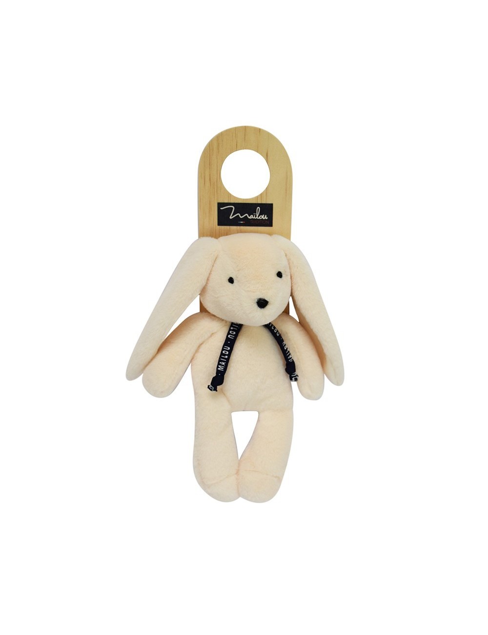 Petite Peluche Lapin Dorlotin - Ivoire