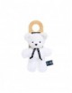 Doudou Ours Pain d'Epices - Blanc