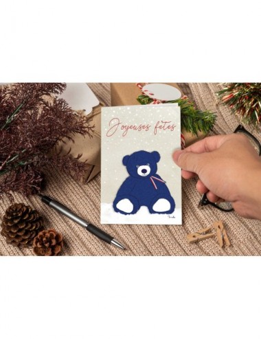 Carte de voeux - Ours Français