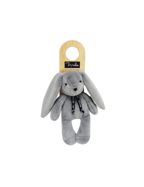Petite Peluche Lapin Dorlotin - Gris
