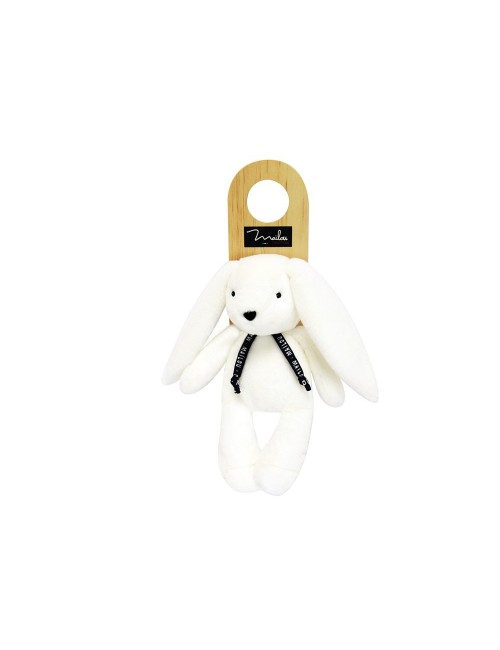 Petite Peluche Lapin Dorlotin - Blanc