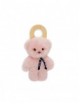 Doudou Ours - LE PETIT FRENCHIE - 20 cm - Rose