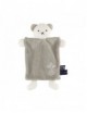 Doudou Ours Carré - 30 CM - Coton BIO - Hermine