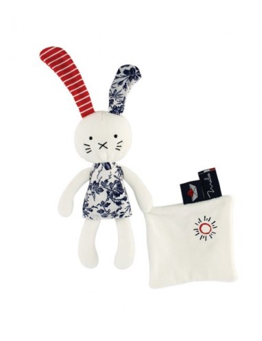 Peluche lapin avec Doudou -...