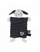 Doudou Chien Rectangle - 30 CM - Coton BIO - Triskel - Mer d'Iroise