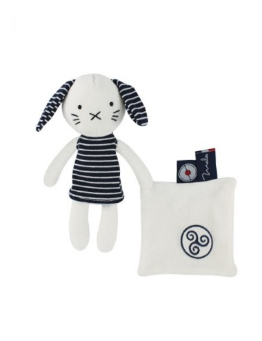 Peluche Chien avec Doudou -...