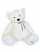 Ours en peluche géant - L'OURS FRANCAIS - 90 cm - Blanc neige