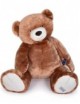 Ours en peluche XXL - L'OURS FRANCAIS - 120 cm - Marron Glacé